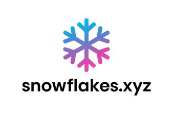 Snowflakes.xyz - Creative brandable domain for sale