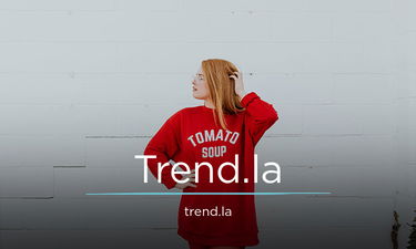 Trend.la - Creative brandable domain for sale
