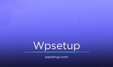 WPSetup.com - Creative brandable domain for sale