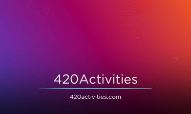 420Activities.com - Creative brandable domain for sale
