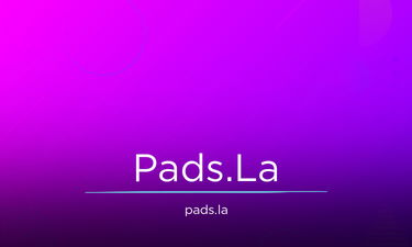 Pads.La - Creative brandable domain for sale