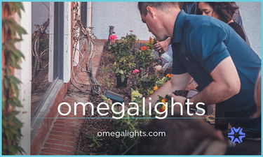 OmegaLights.com - Creative brandable domain for sale