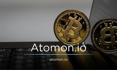 Atomon.io - Creative brandable domain for sale