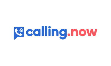 Calling.now - Creative brandable domain for sale