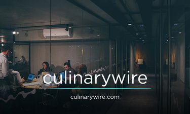 CulinaryWire.com - Creative brandable domain for sale
