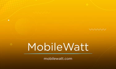 MobileWatt.com - Creative brandable domain for sale