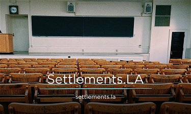 Settlements.LA - Creative brandable domain for sale
