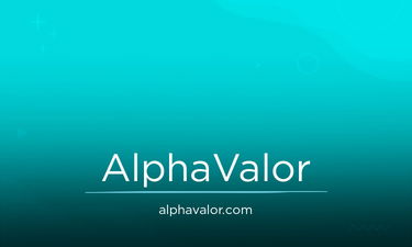 AlphaValor.com - Creative brandable domain for sale