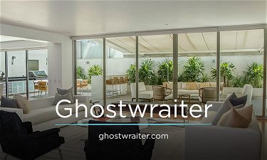 Ghostwraiter.com - Creative brandable domain for sale