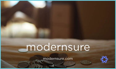ModernSure.com - Creative brandable domain for sale