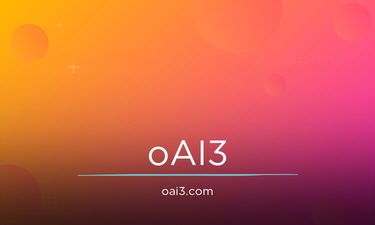 OAI3.com - Creative brandable domain for sale