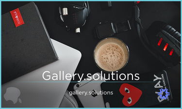 Gallery.solutions - Creative brandable domain for sale