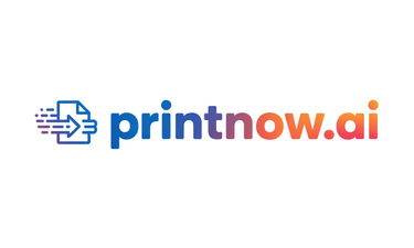 PrintNow.ai - Creative brandable domain for sale