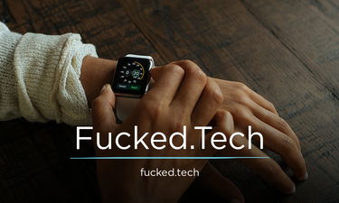 Fucked.Tech - Creative brandable domain for sale
