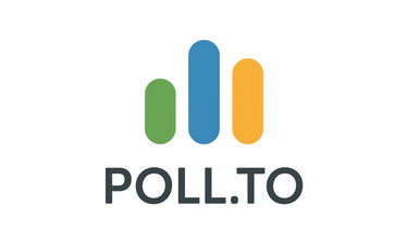 Poll.to - Creative brandable domain for sale