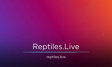 Reptiles.Live - Creative brandable domain for sale