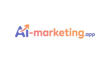 Ai-Marketing.app - Creative brandable domain for sale