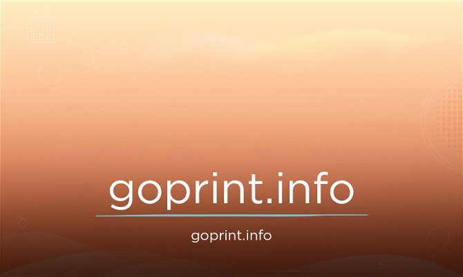 GoPrint.info