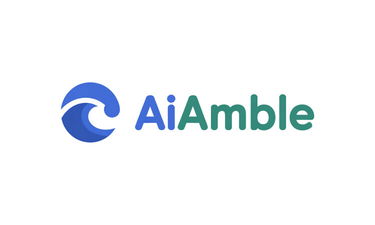 AIAmble.com - Creative brandable domain for sale