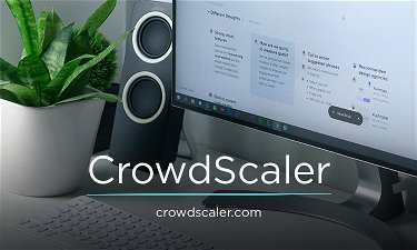 CrowdScaler.com - Creative brandable domain for sale