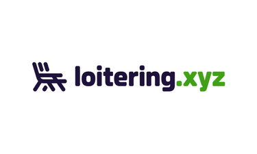 Loitering.xyz - Creative brandable domain for sale