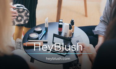 HeyBlush.com - Creative brandable domain for sale