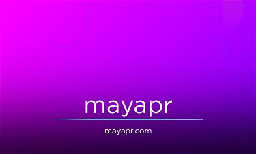 Mayapr.com - Creative brandable domain for sale