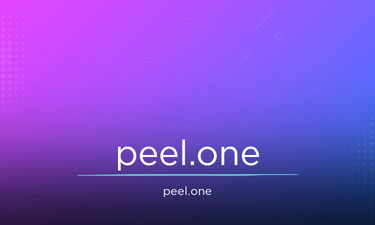 Peel.one - Creative brandable domain for sale