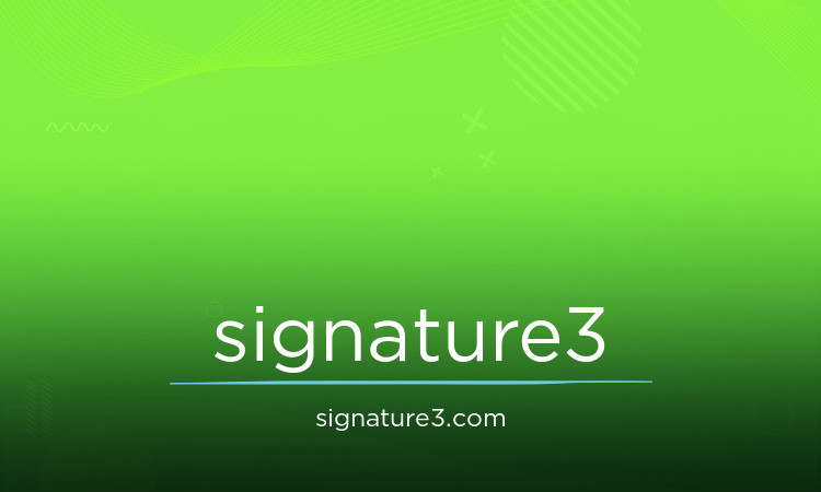 Signature3 logo