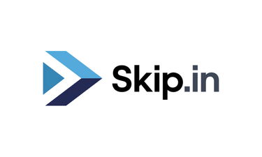 Skip.in - Creative brandable domain for sale