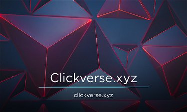 ClickVerse.xyz - Creative brandable domain for sale