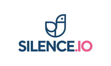 Silence.io - Creative brandable domain for sale