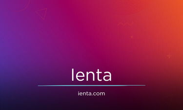 Ienta.com - Creative brandable domain for sale