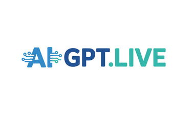 AiGpt.live - Creative brandable domain for sale