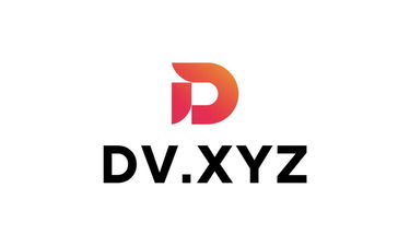 Dv.xyz - Creative brandable domain for sale