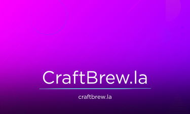 CraftBrew.la - Creative brandable domain for sale