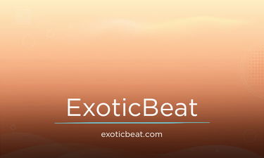 ExoticBeat.com - Creative brandable domain for sale