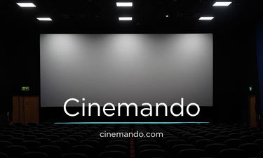 Cinemando.com - Creative brandable domain for sale