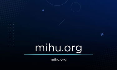 MIHU.org - Creative brandable domain for sale
