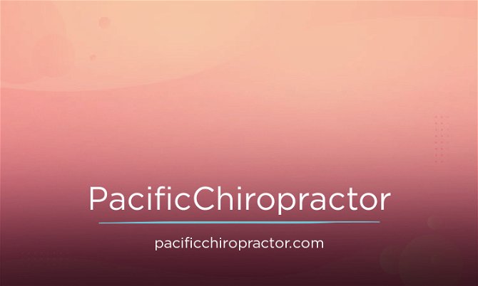 PacificChiropractor.com