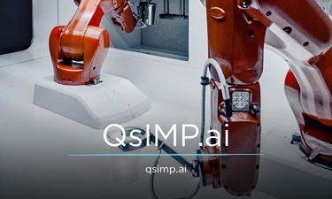 Qsimp.ai - Creative brandable domain for sale