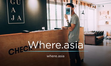 Where.asia - Creative brandable domain for sale
