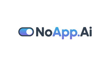 NoApp.ai - Creative brandable domain for sale