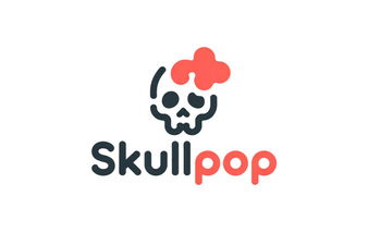 SkullPop logo