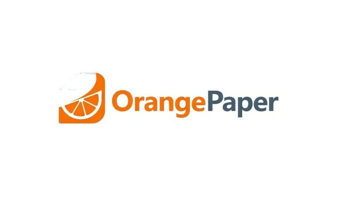 OrangePaper logo