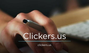 Clickers.us - Creative brandable domain for sale