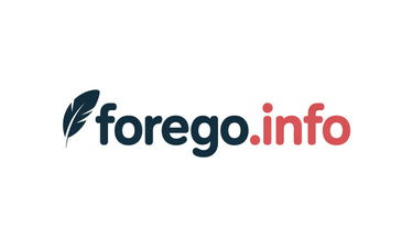 Forego.info - Creative brandable domain for sale