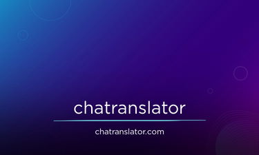 ChatTranslator.com - Creative brandable domain for sale