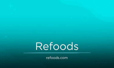 Refoods.com - Creative brandable domain for sale