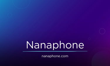 Nanaphone.com - Creative brandable domain for sale